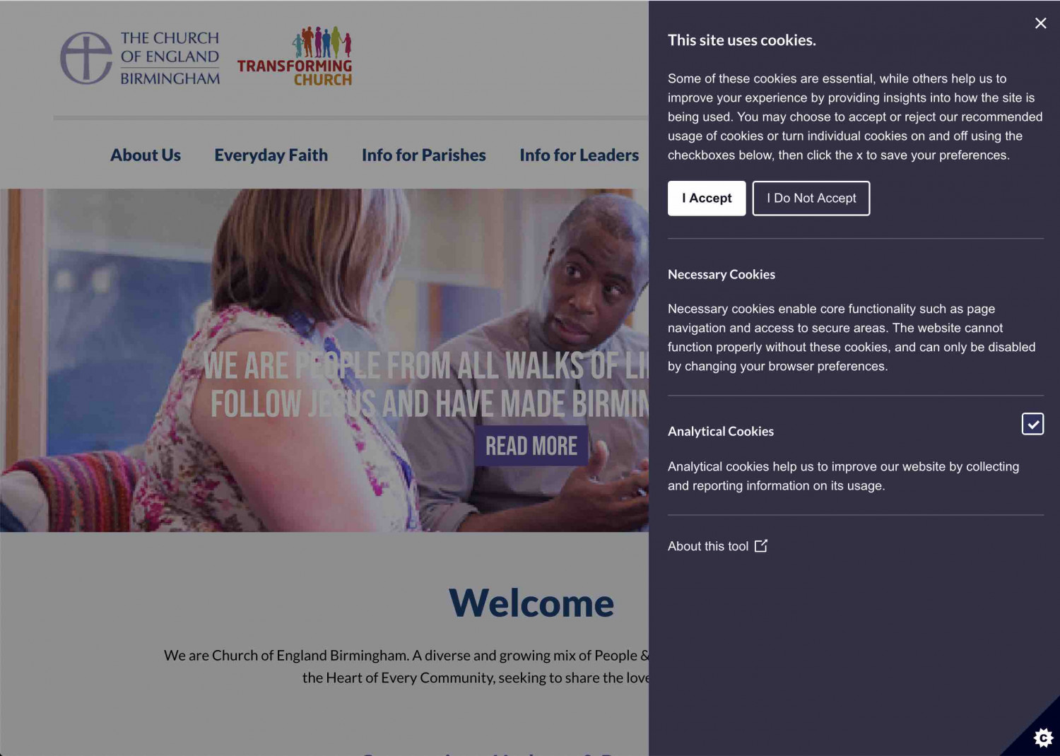 Diocese of Birmingham website